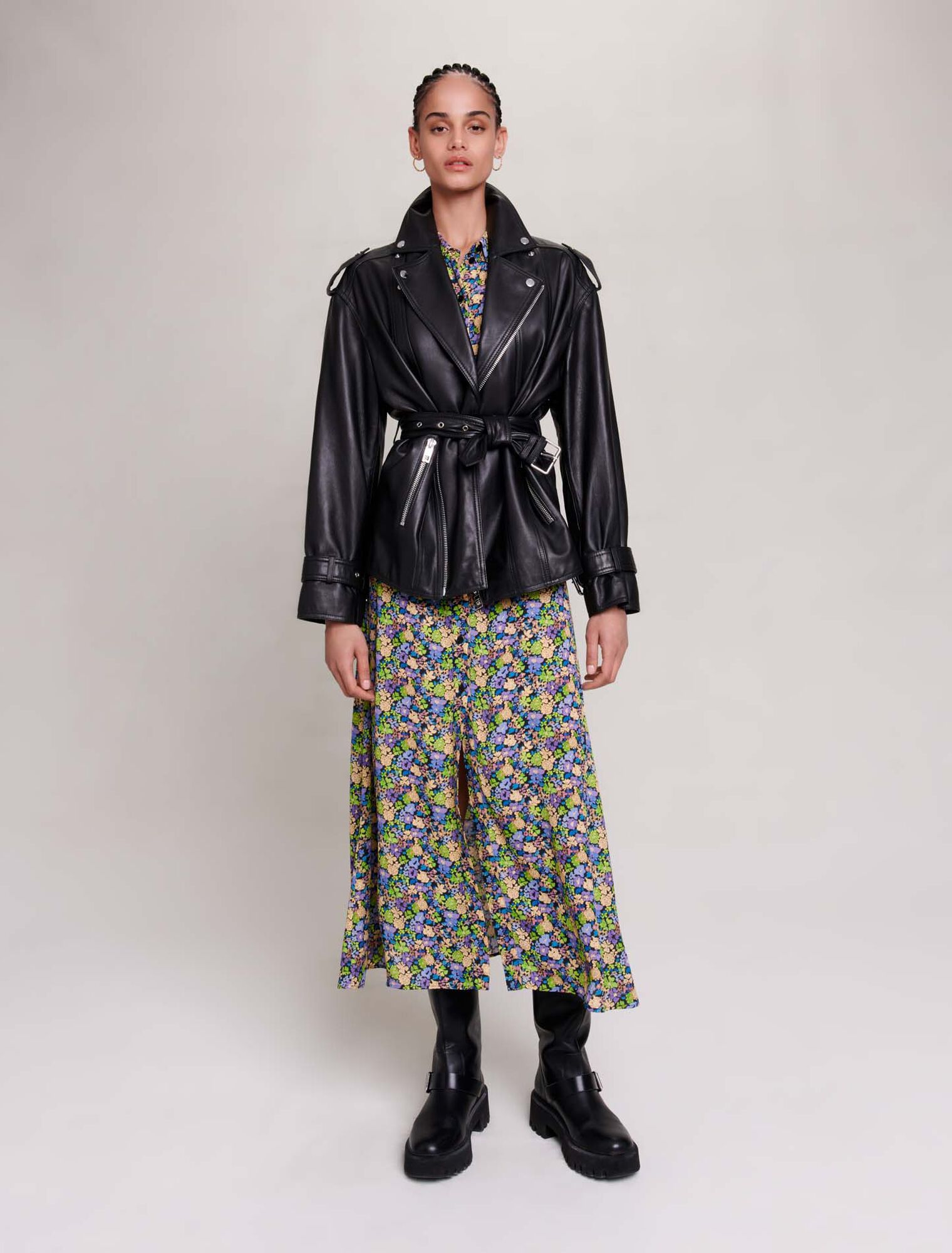 Blouson en cuir