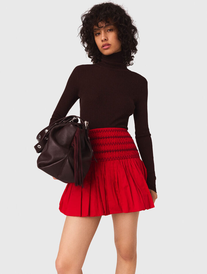 Pull en laine et soie