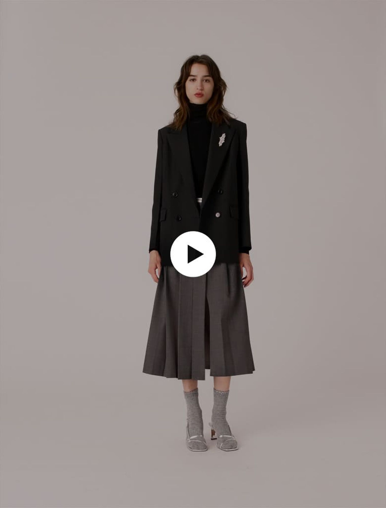 Veste à double boutonnage