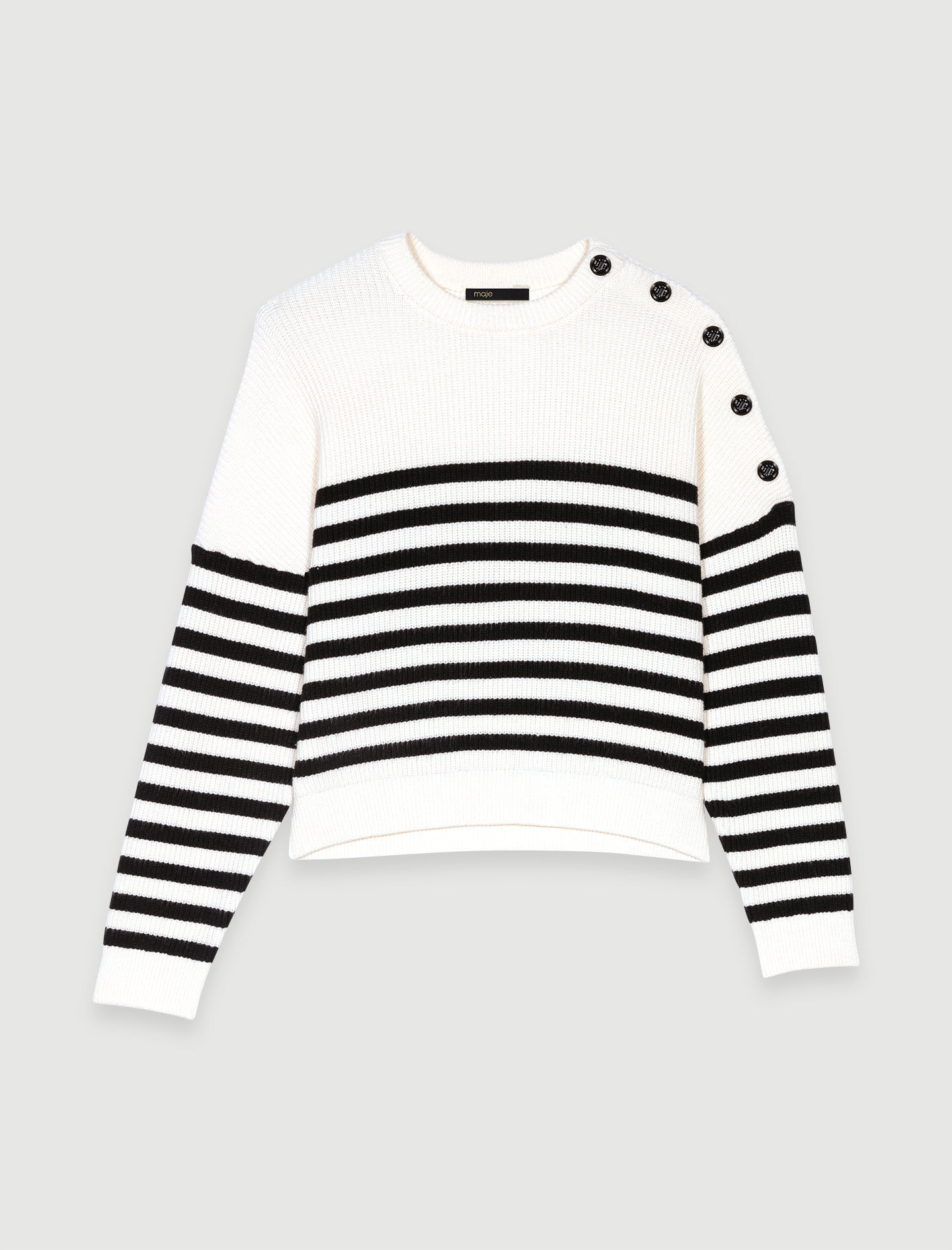 Maje striped sweater outlet