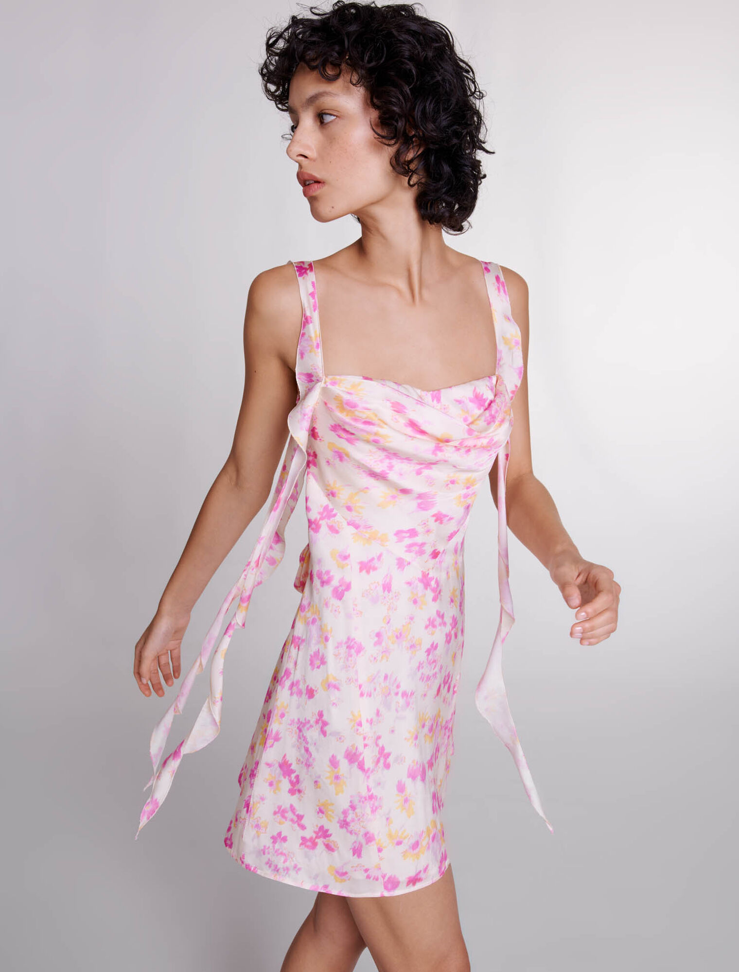 Short floral dress