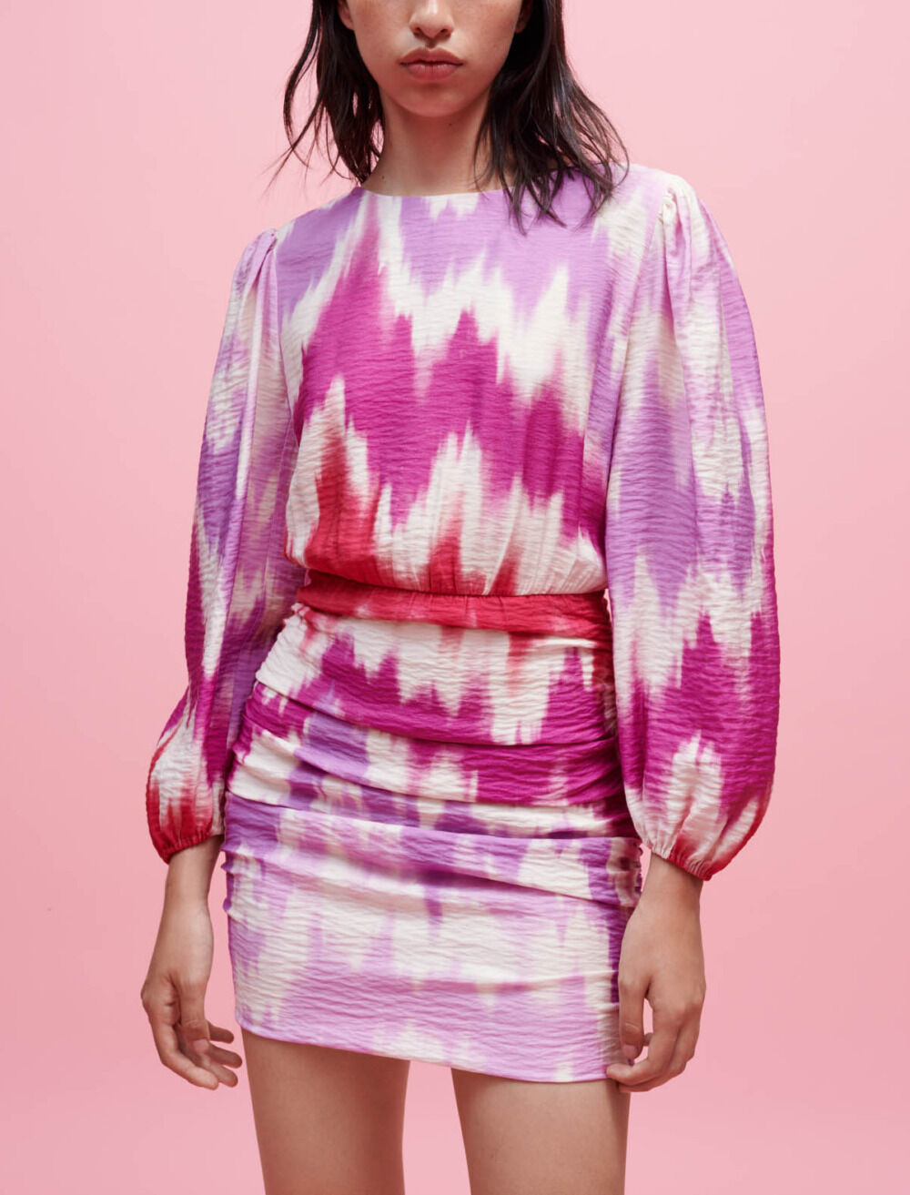 Robe tie and dye maje hot sale