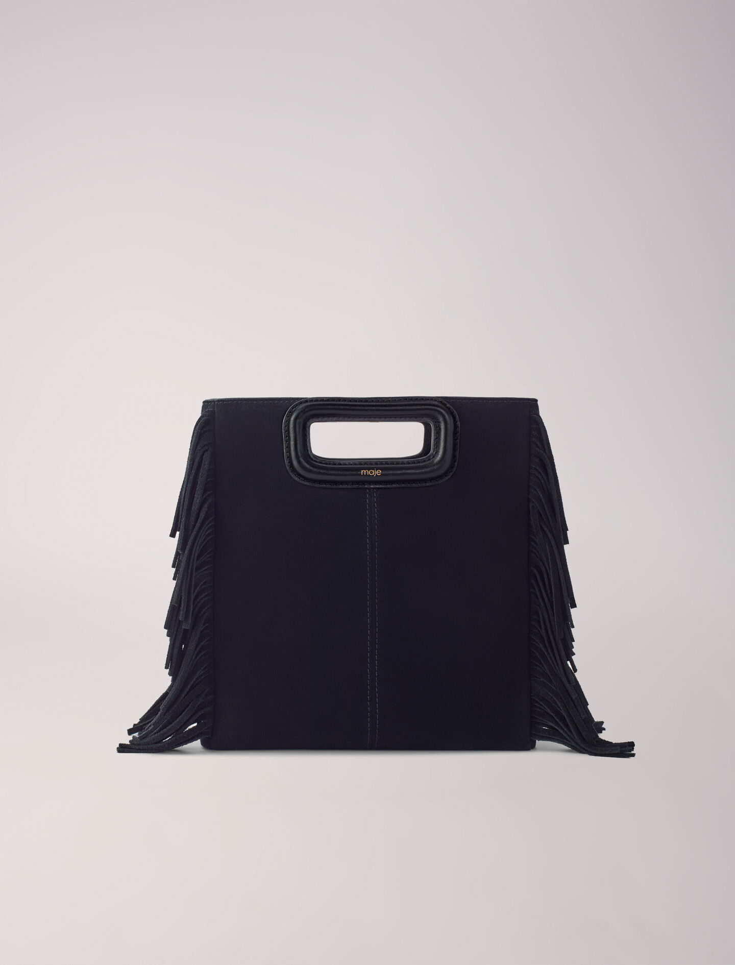 Sac maje m cuir noir store