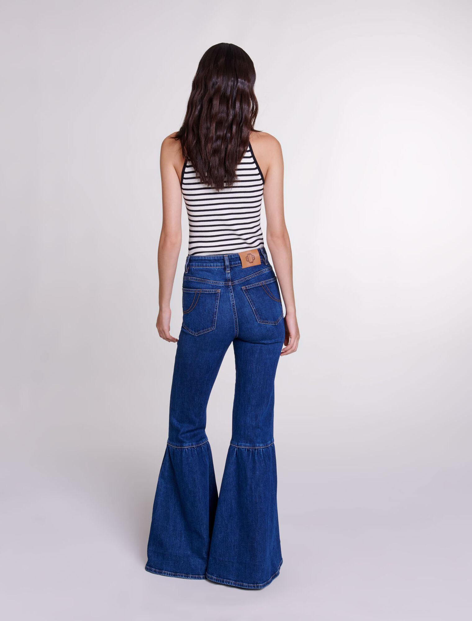 Flared jeans