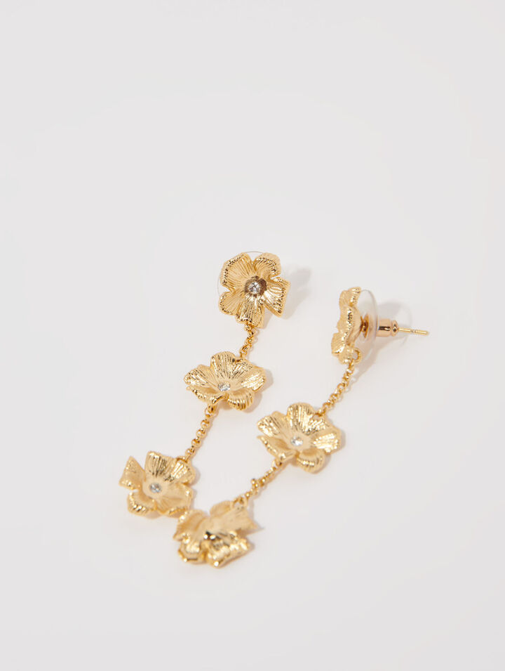 Boucles d'oreilles fleurs