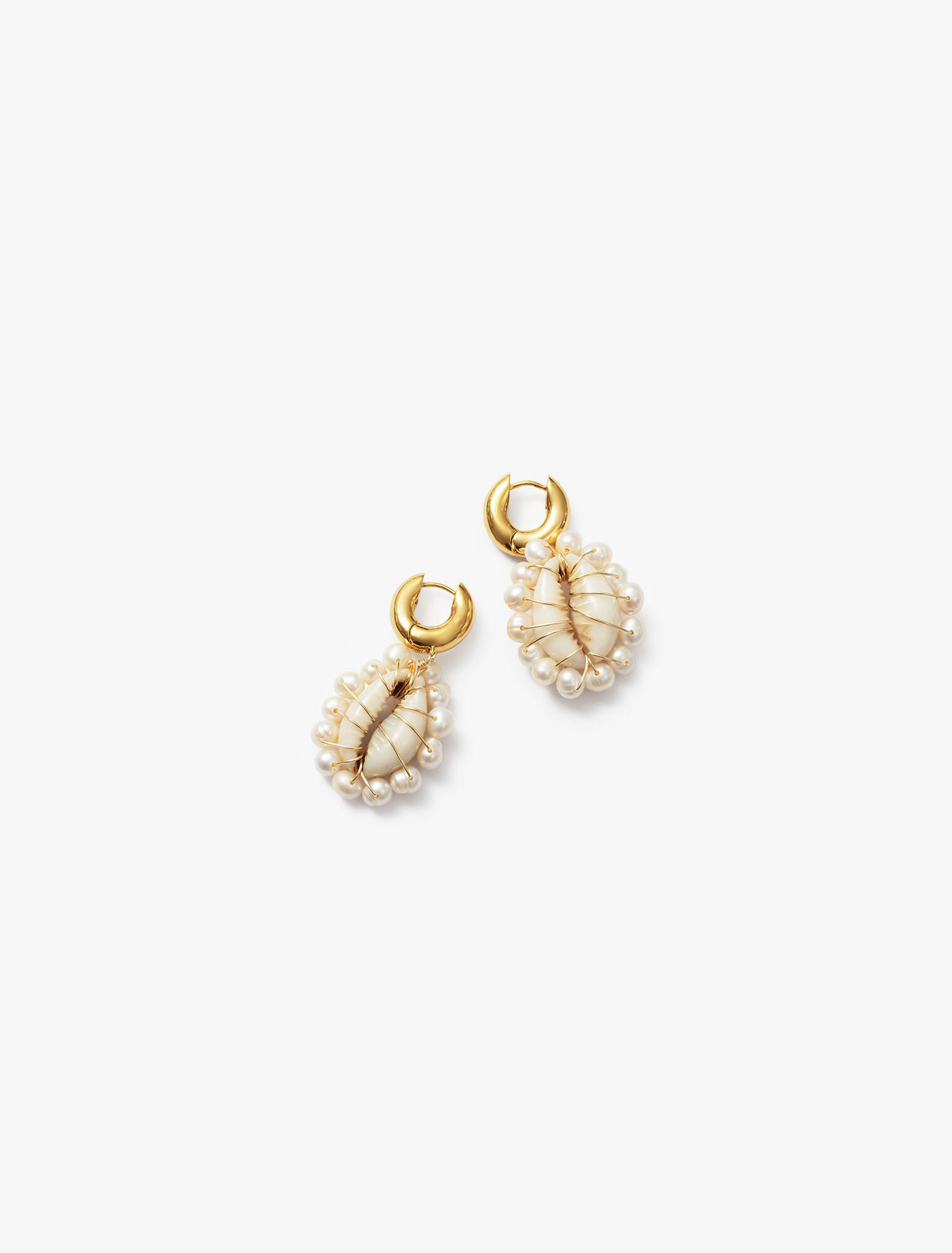 Maje x éliou hoop earrings