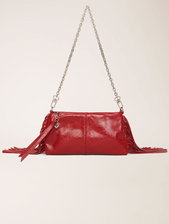 Pochette Miss M Pouch en cuir verni