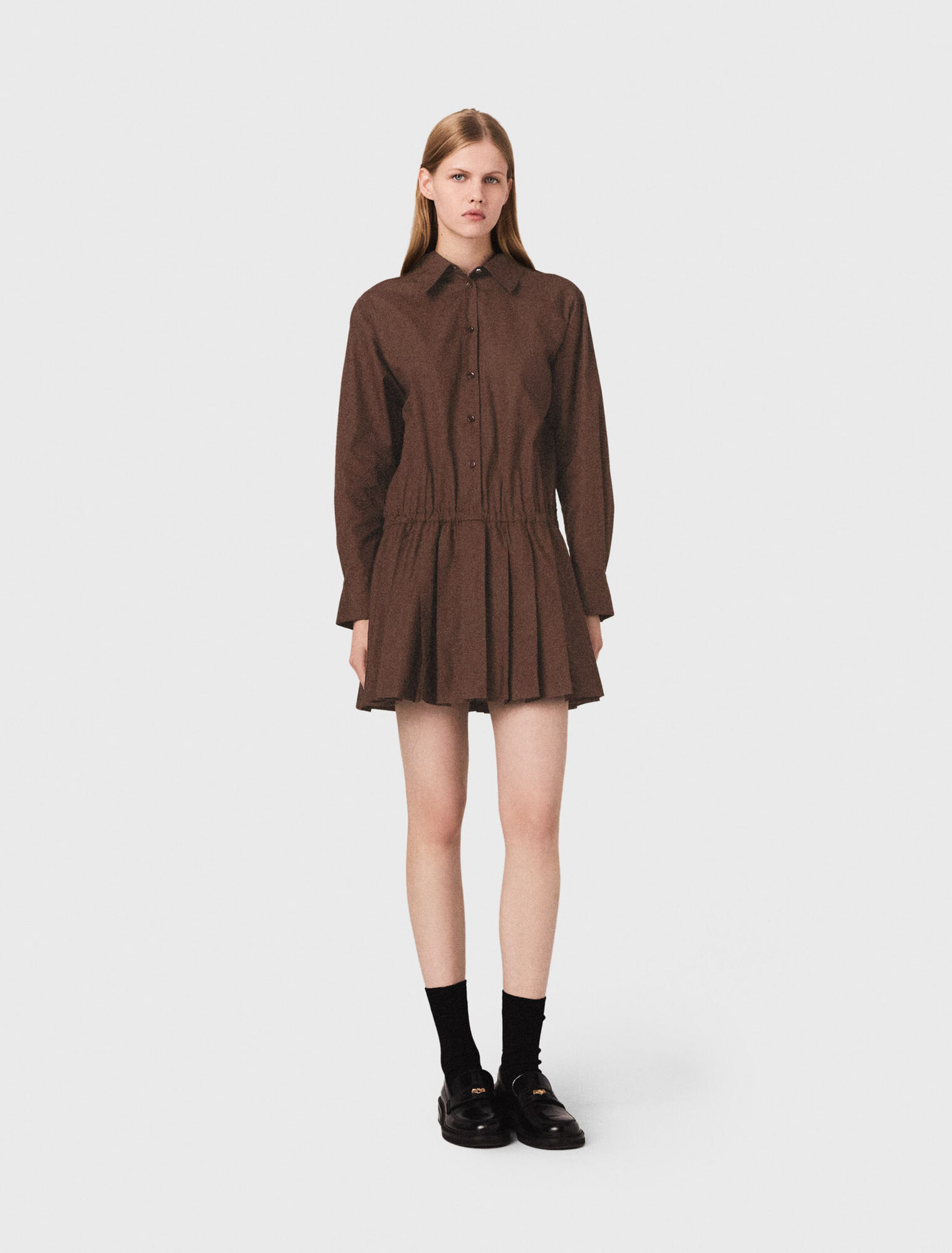 Robe courte deux-en-un
