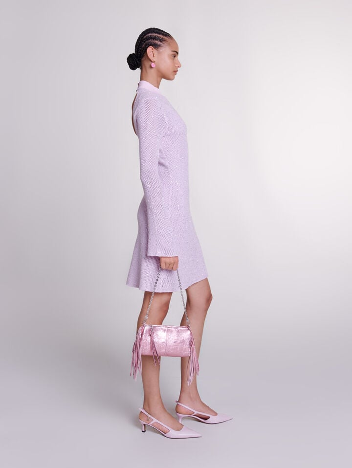 Escarpins pointus en cuir