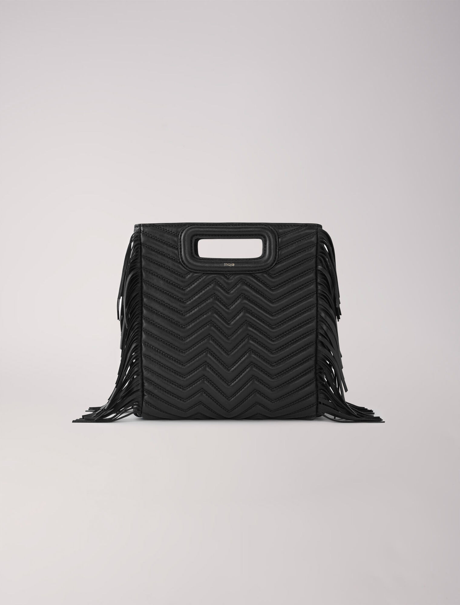 QUILTED LEATHER M BAG