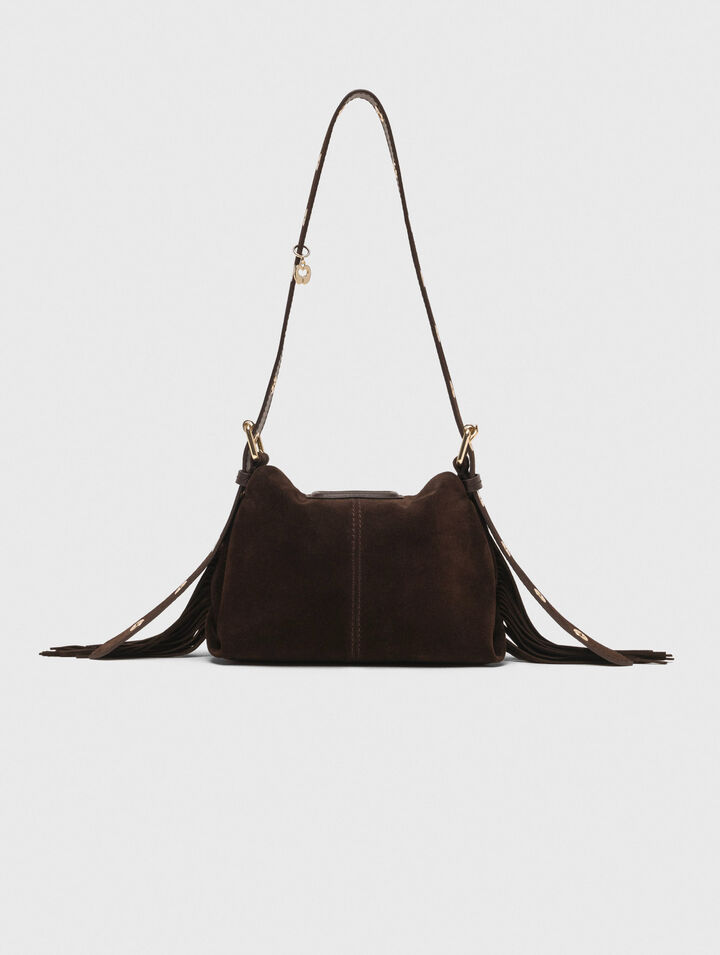 Suede leather mini Miss M bag