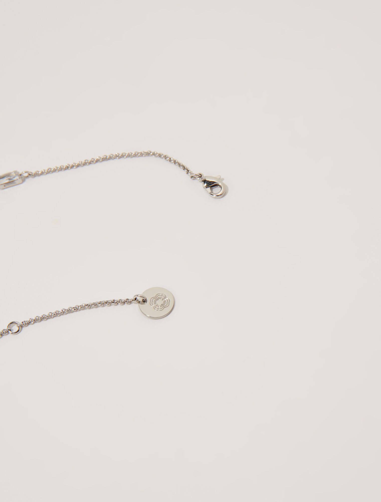 Collier chocker doré à strass