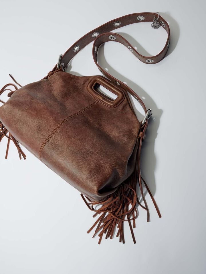 Sac Miss M en cuir vintage