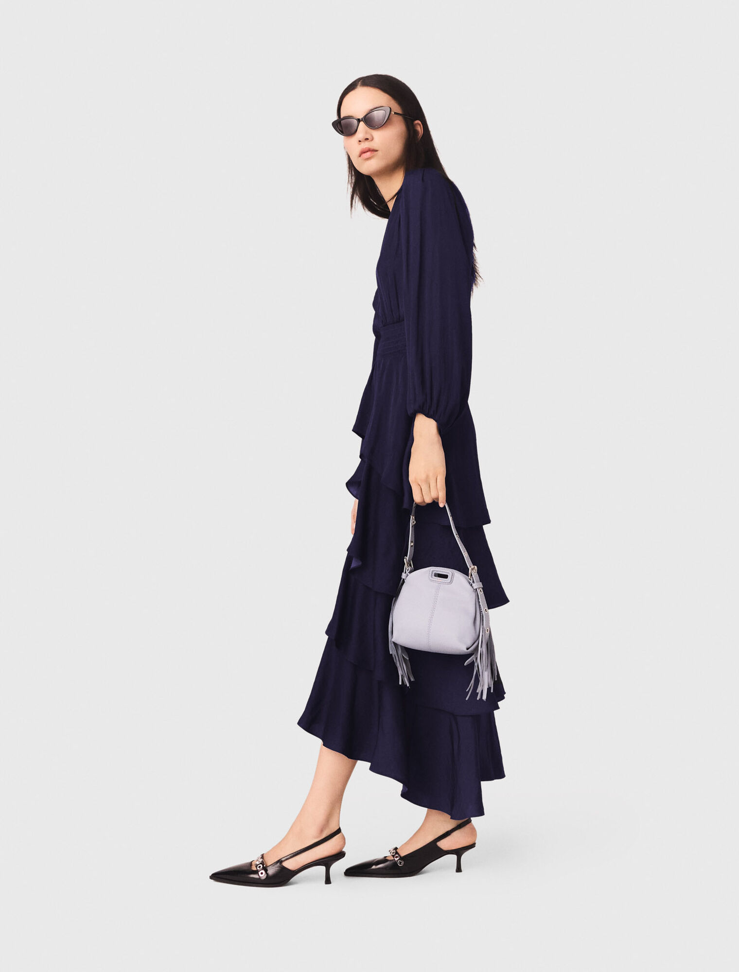 Robe courte en maille