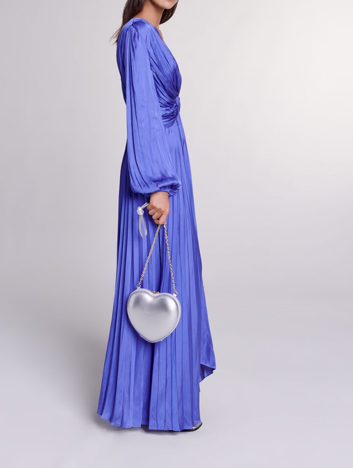 Sac cœur en cuir