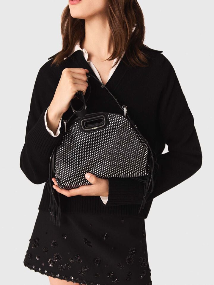 Open polo collar jumper