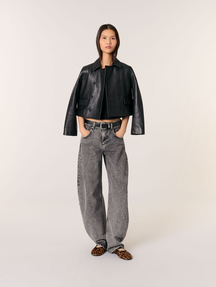 Oversized balloon jean