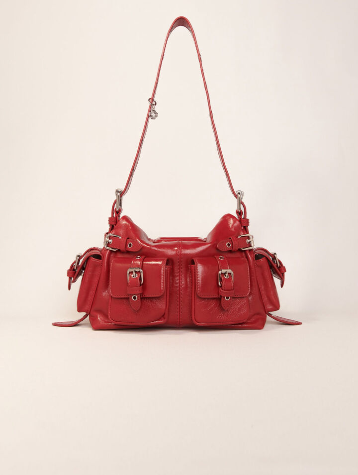 Sac Miss M Mini pockets en cuir use