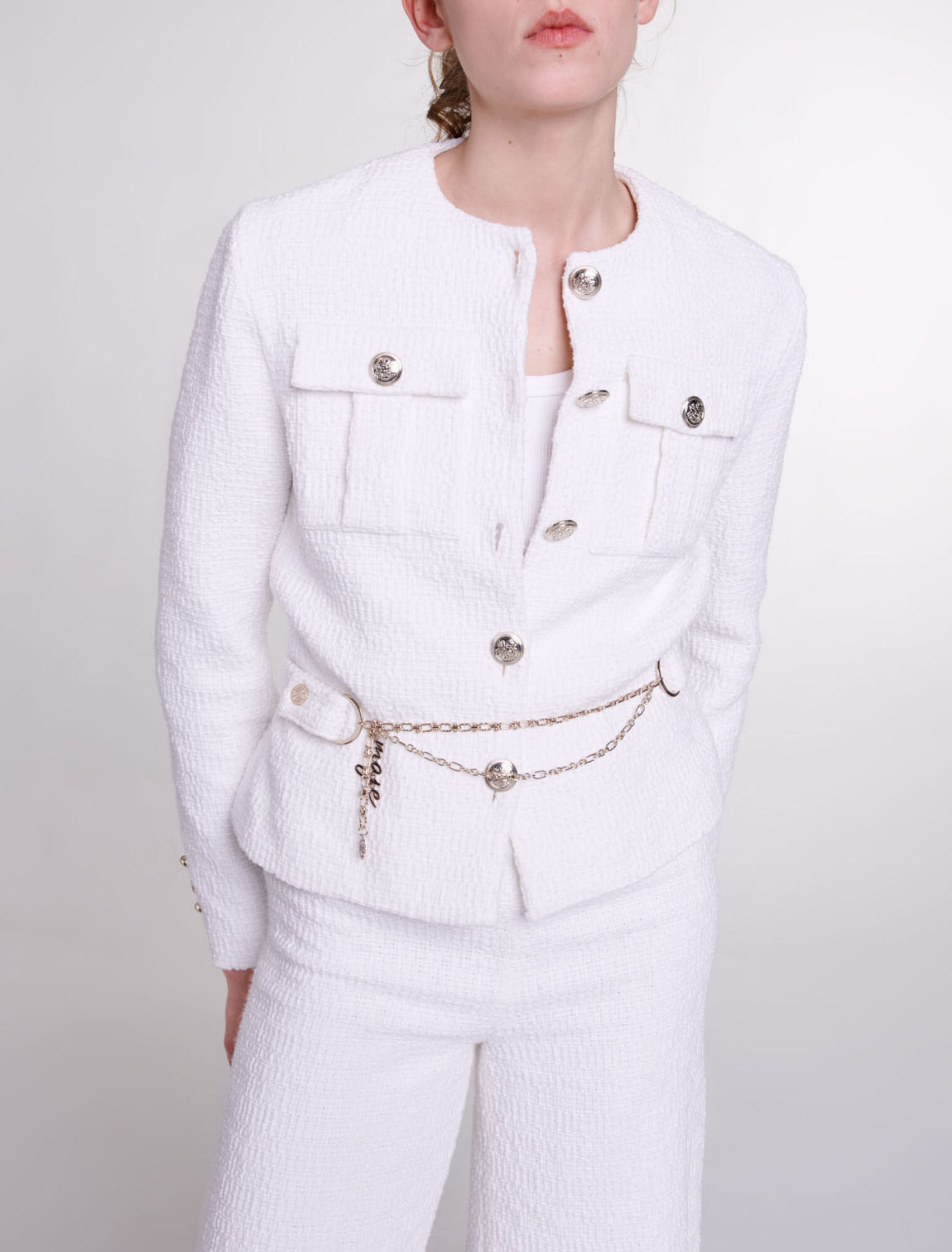 Veste en tweed