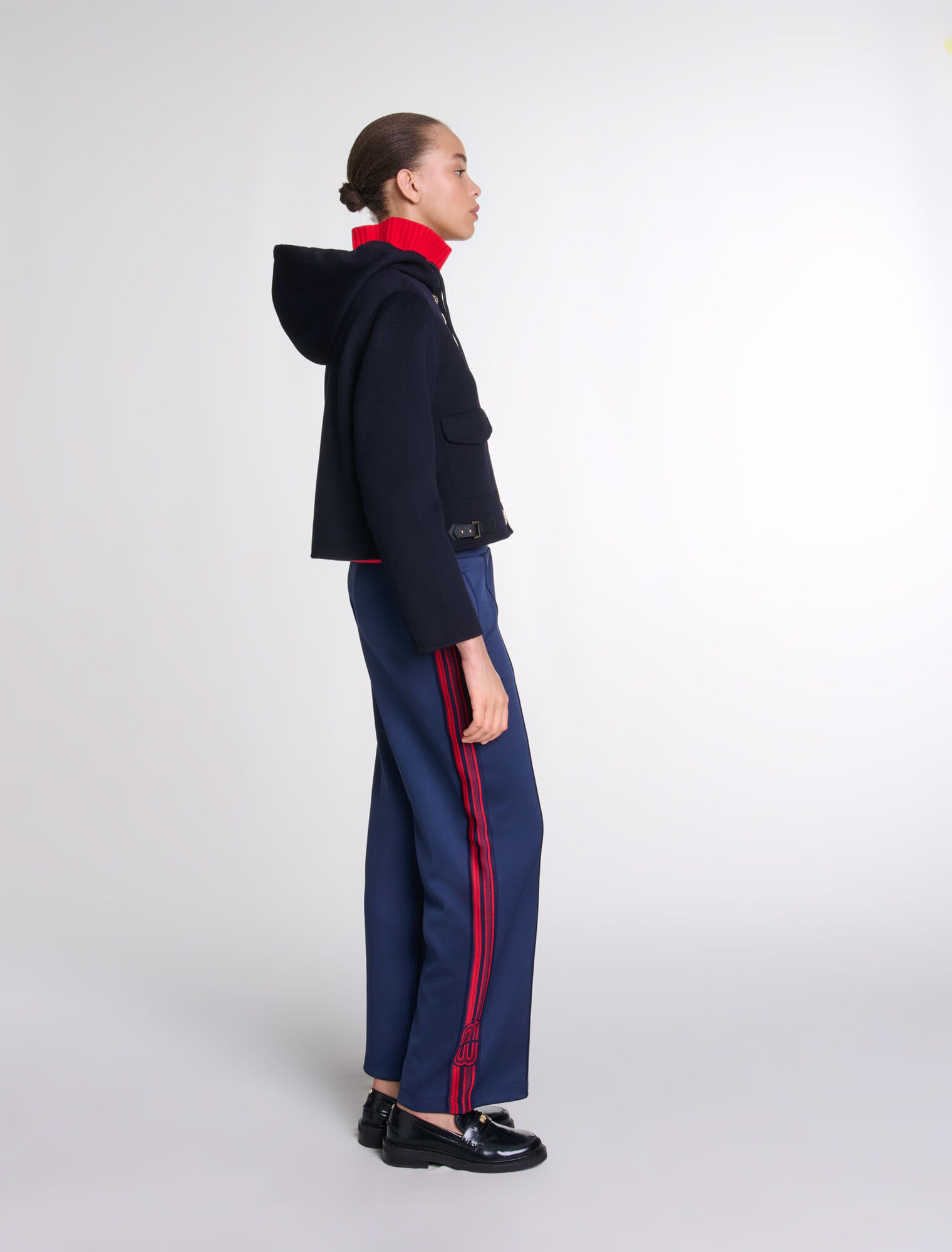 Blouson court double face