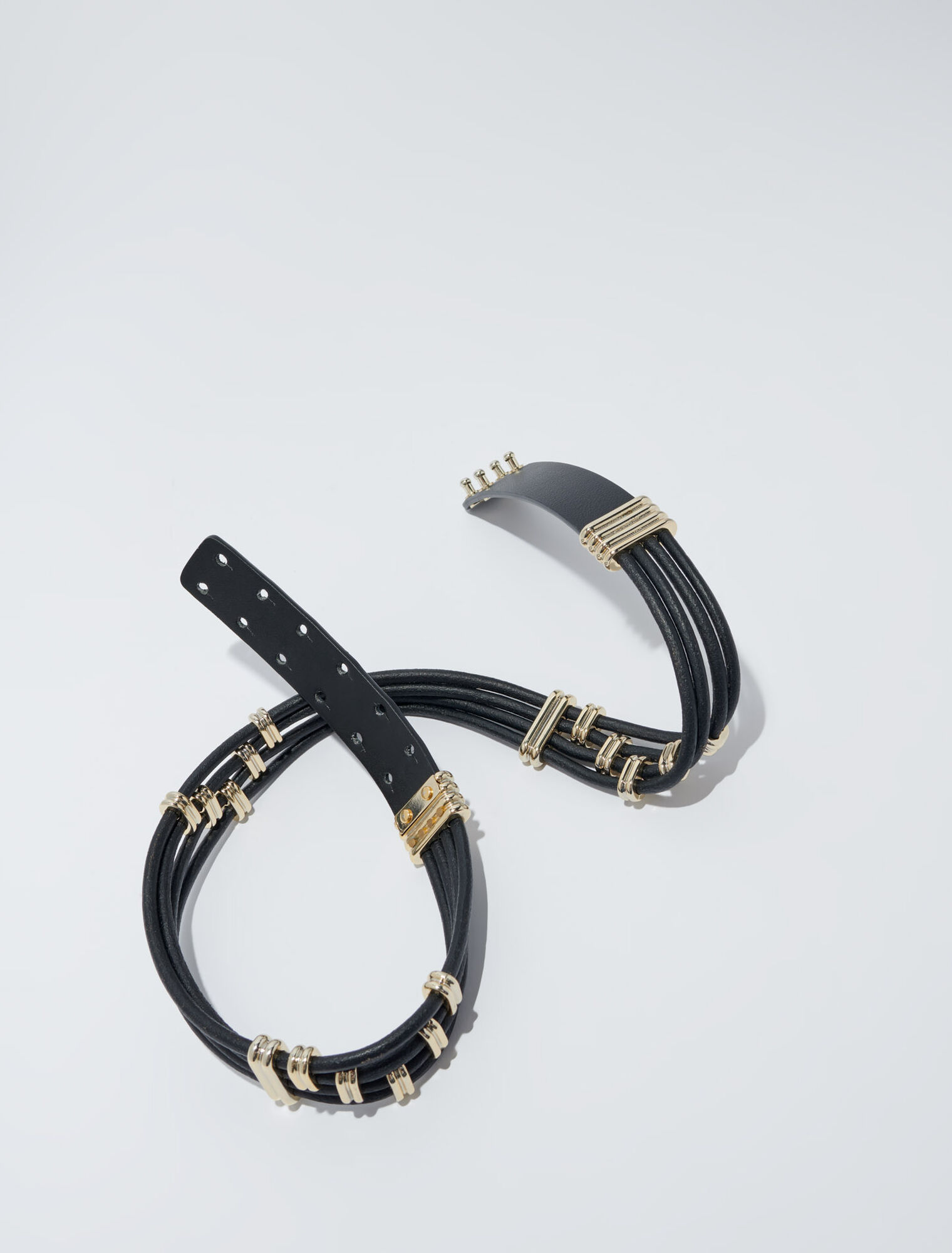 Ceinture mix métal et cuir
