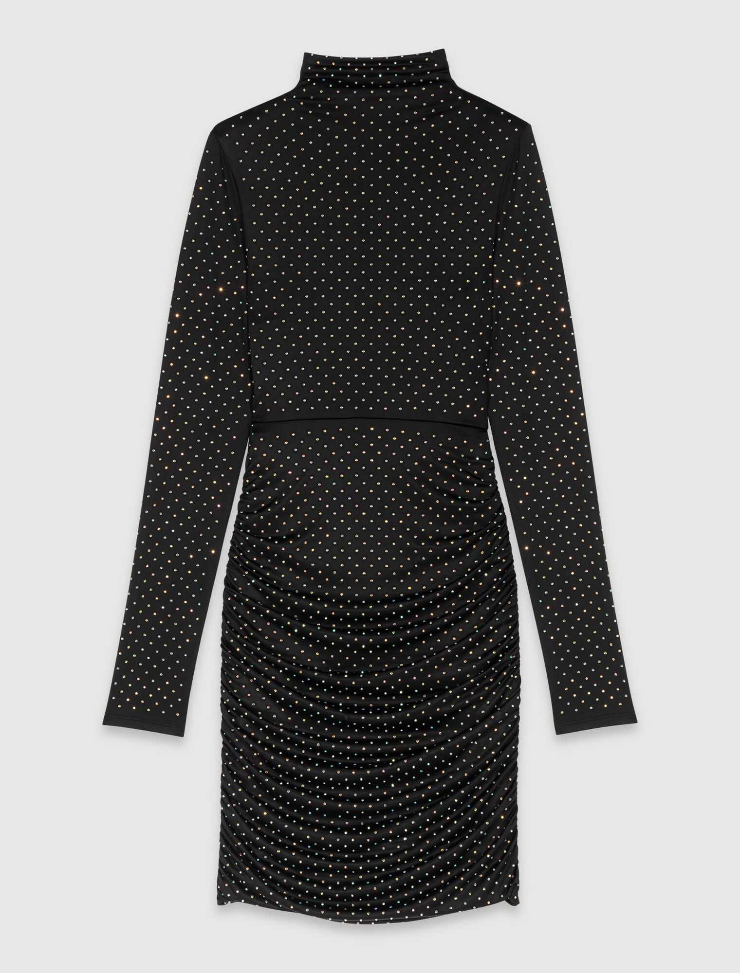 Robe courte strassée