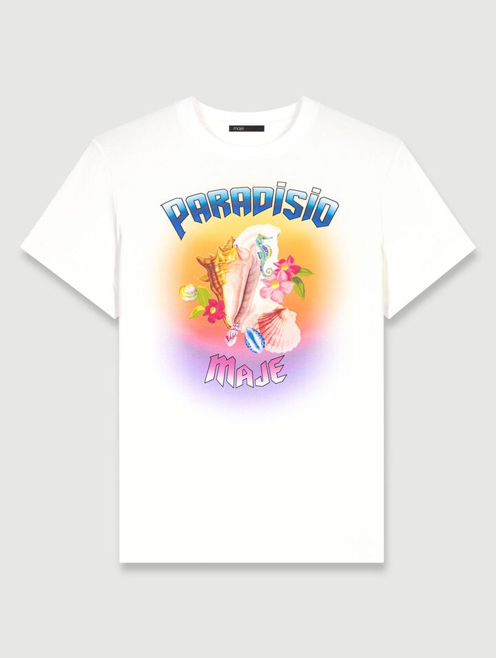 Paradisio printed t-shirt