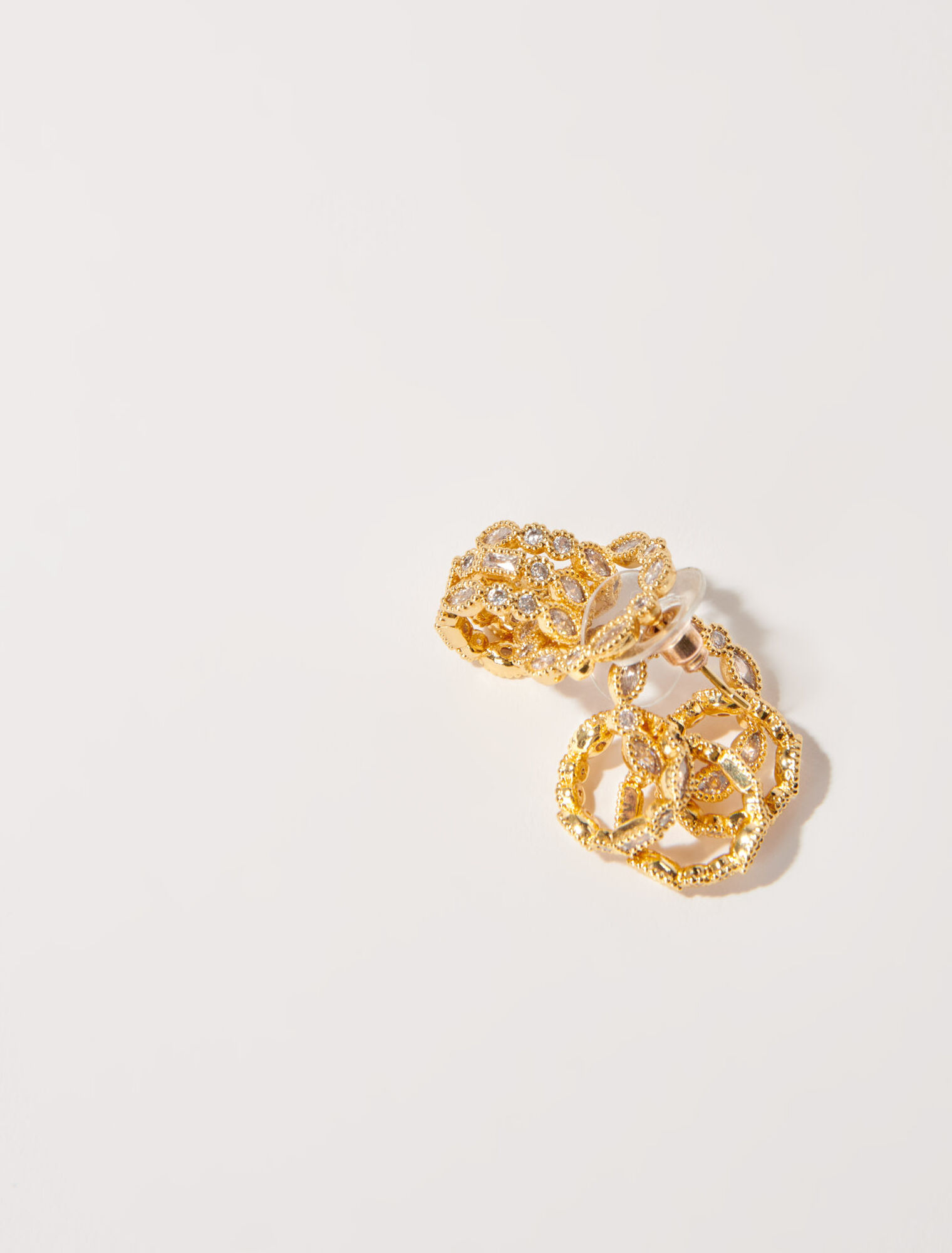 Boucles d'oreilles dorées