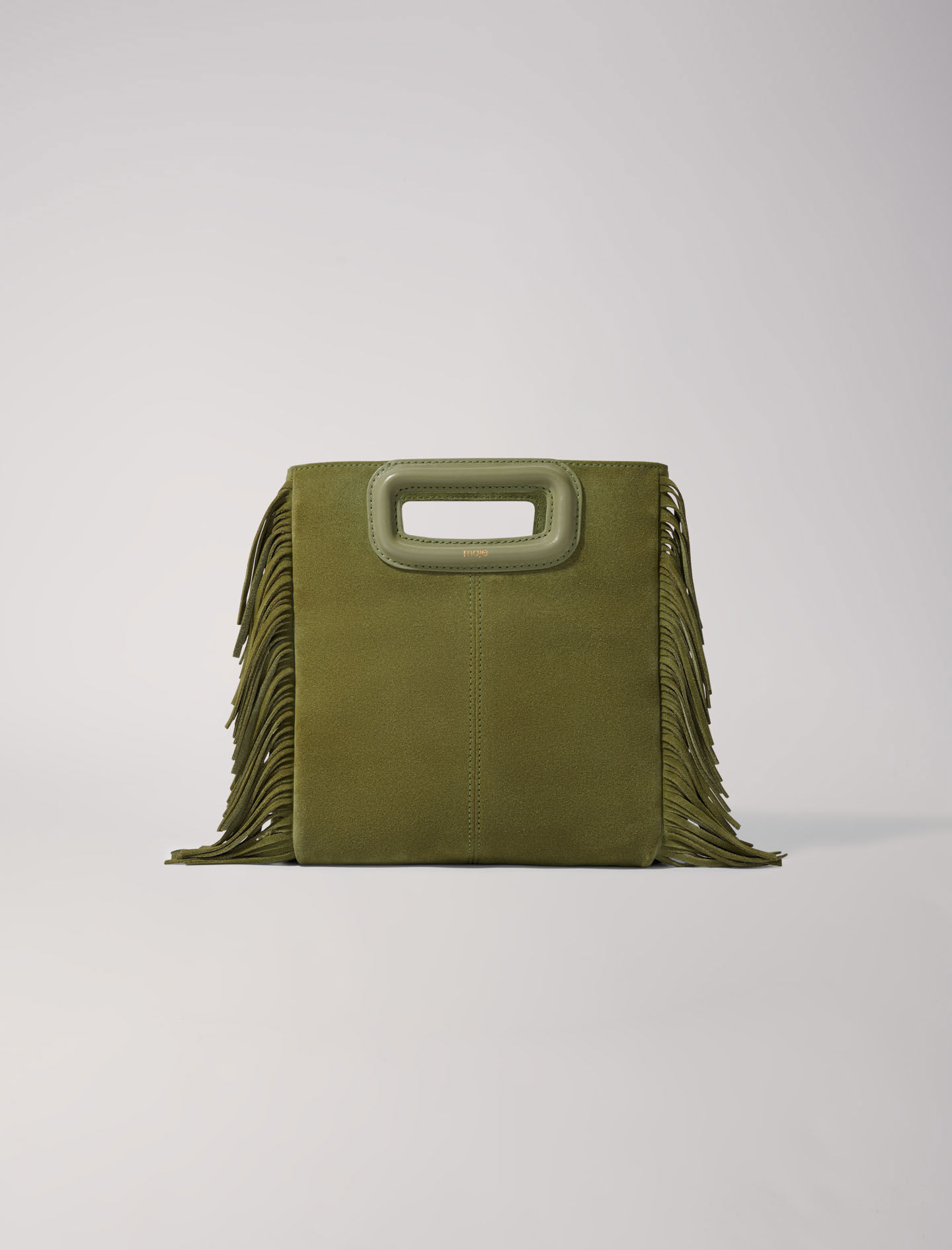 Sac M en cuir suede