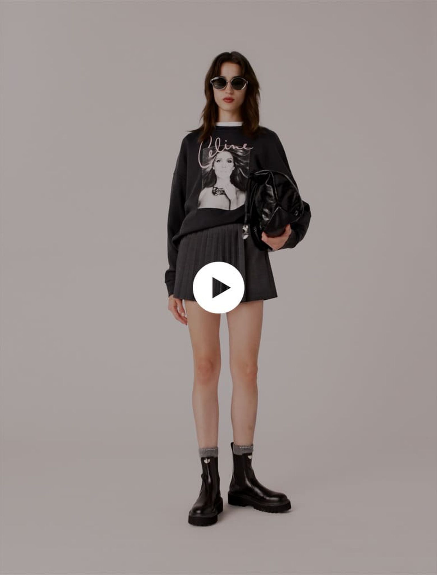 Maje x Céline Dion sweatshirt