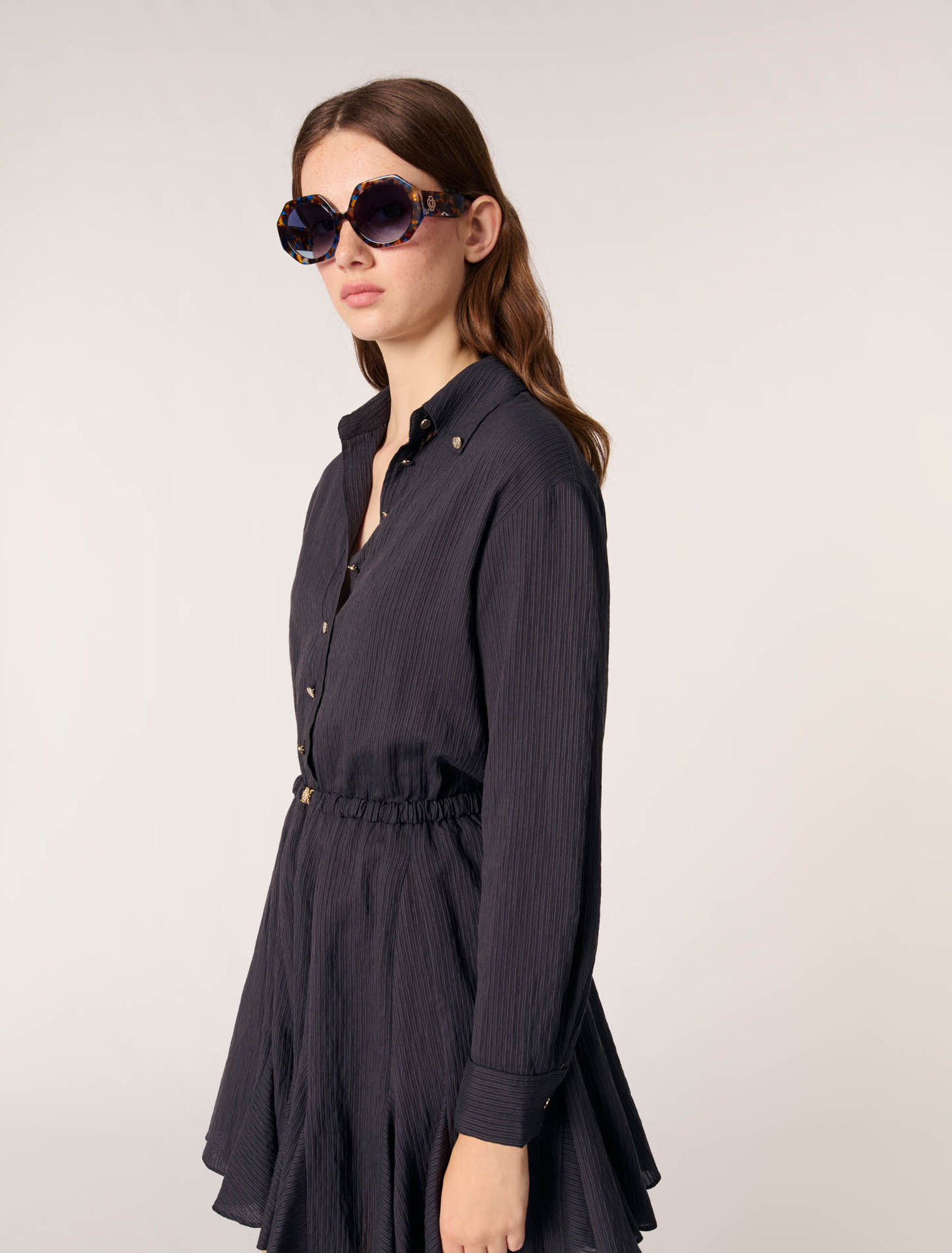 Short crepe dress
