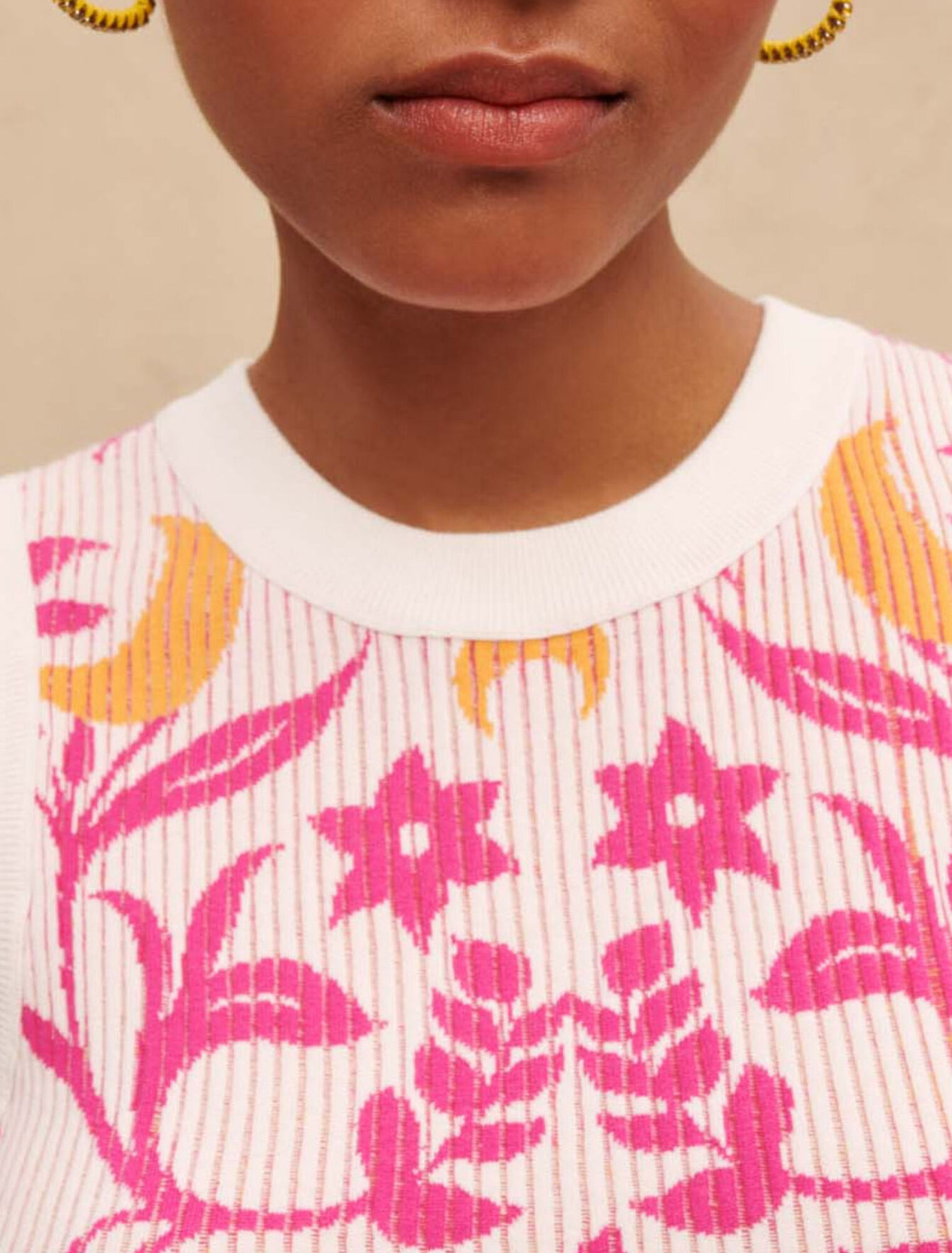 Printed reversible dress