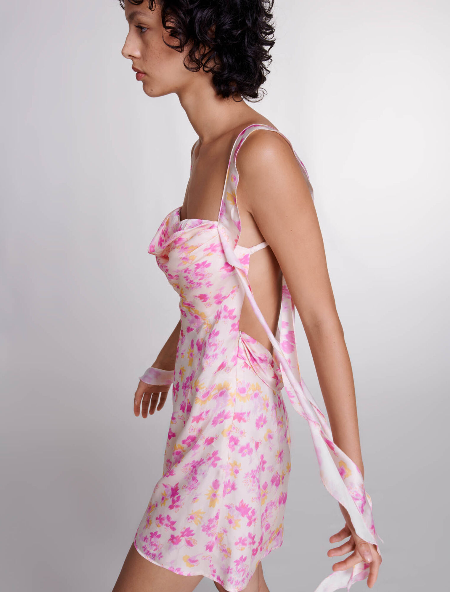 Short floral dress