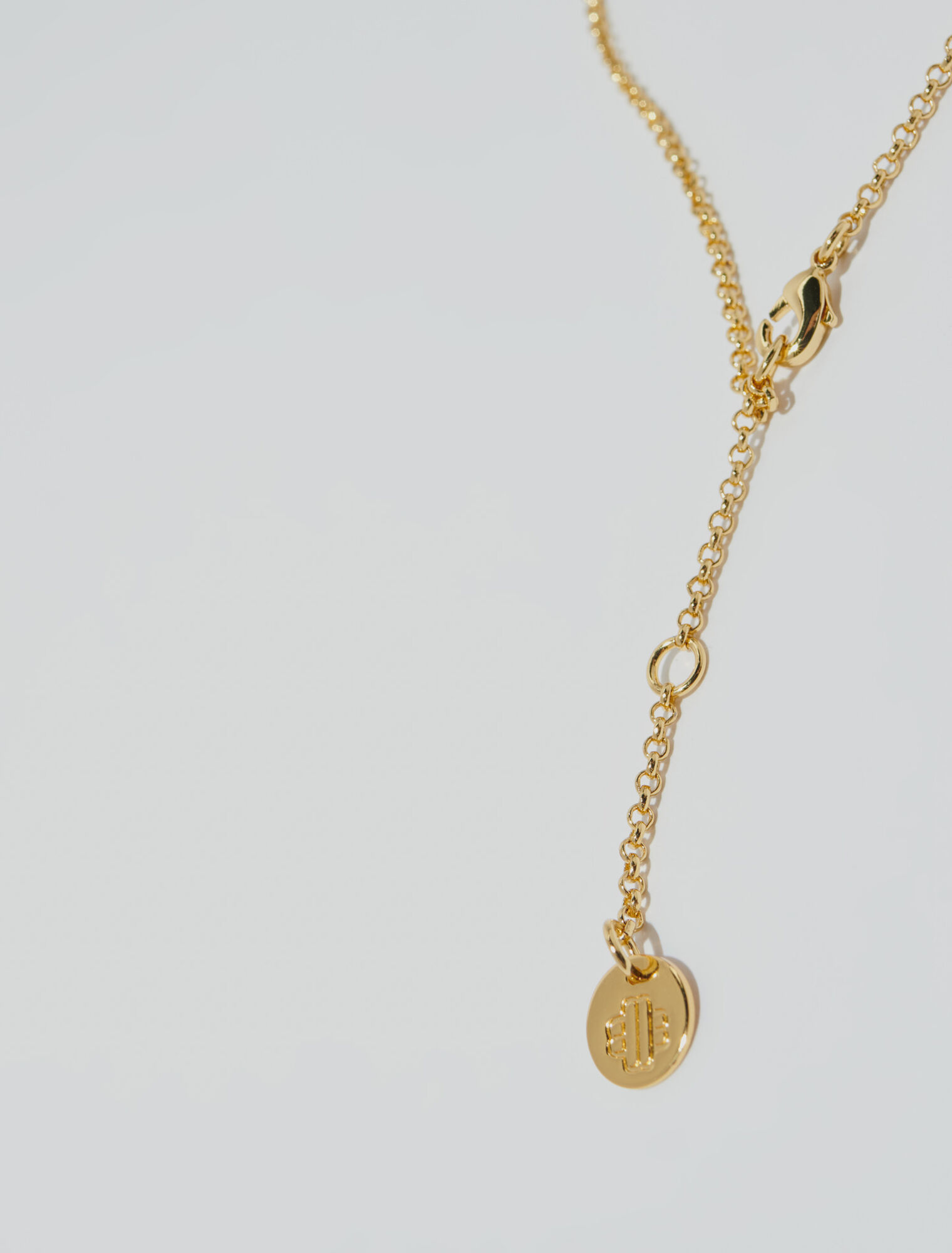 Collier chaîne à pendentifs