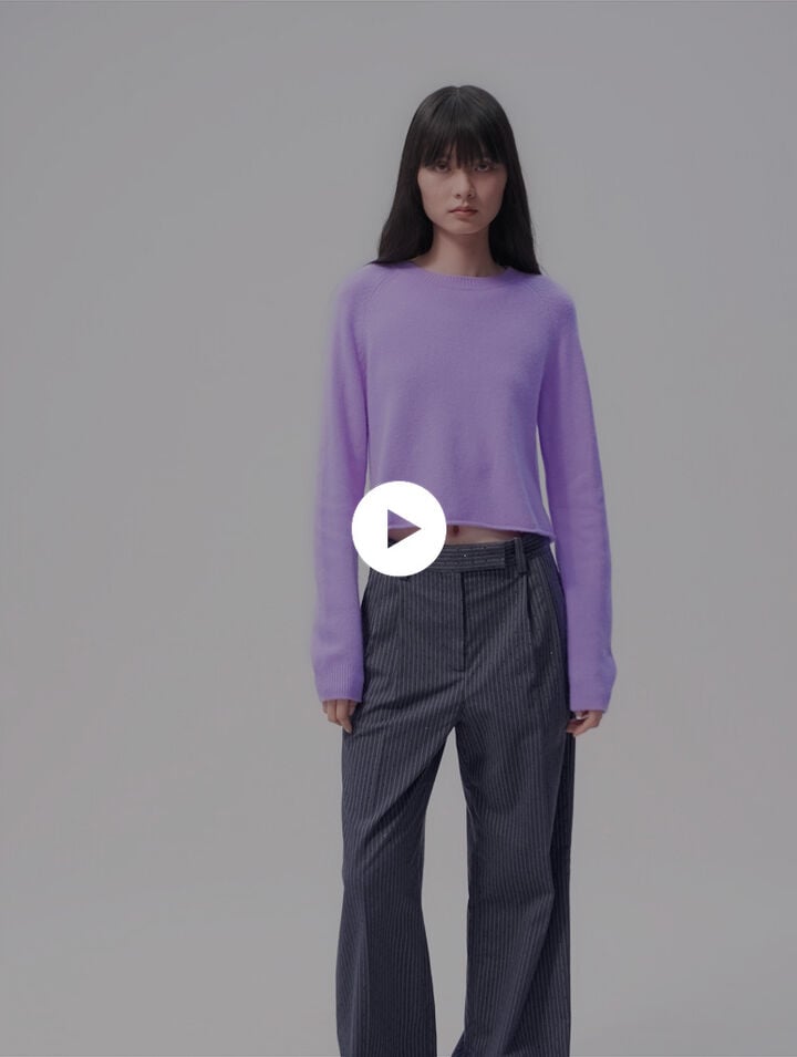 Rhinestone suit trousers