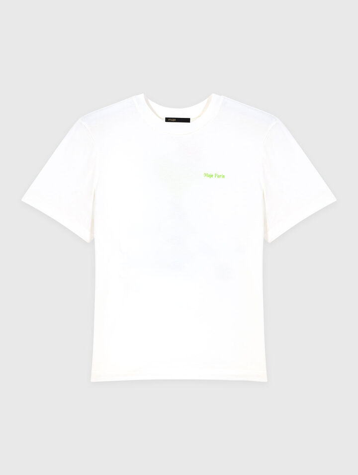 Tee shirt &agrave; imprim&eacute; estival