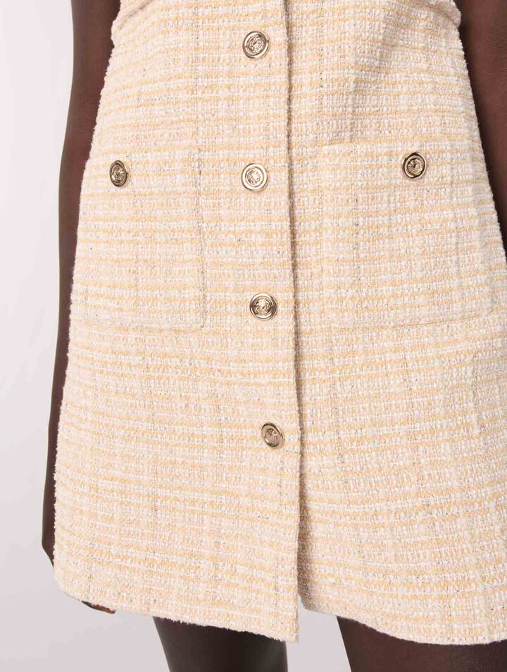 Short tweed dress