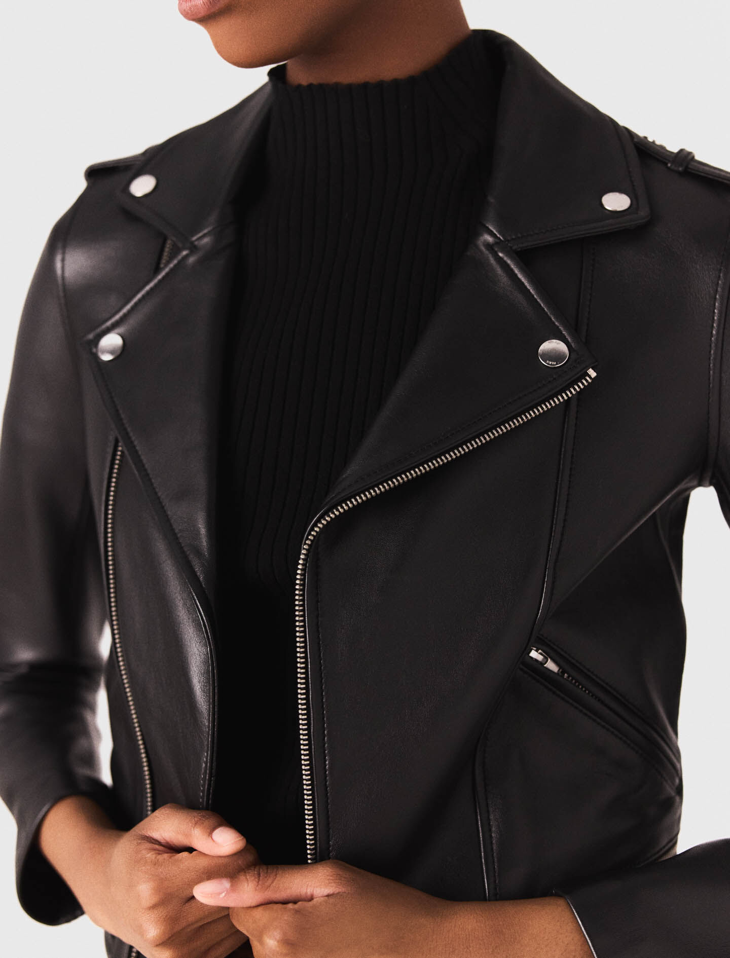 Leather jackets For Women | Maje