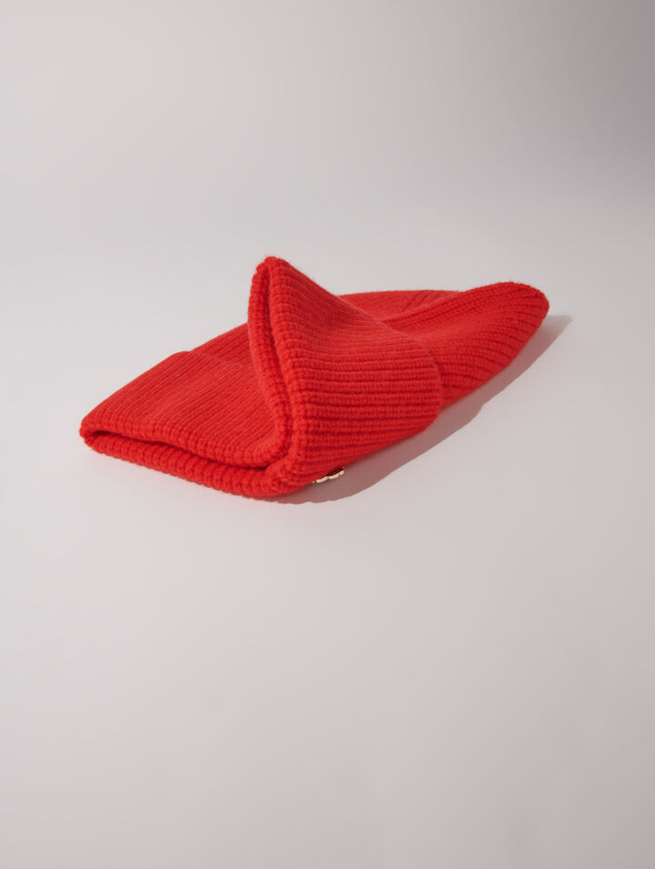 Bonnet en laine et cachemire