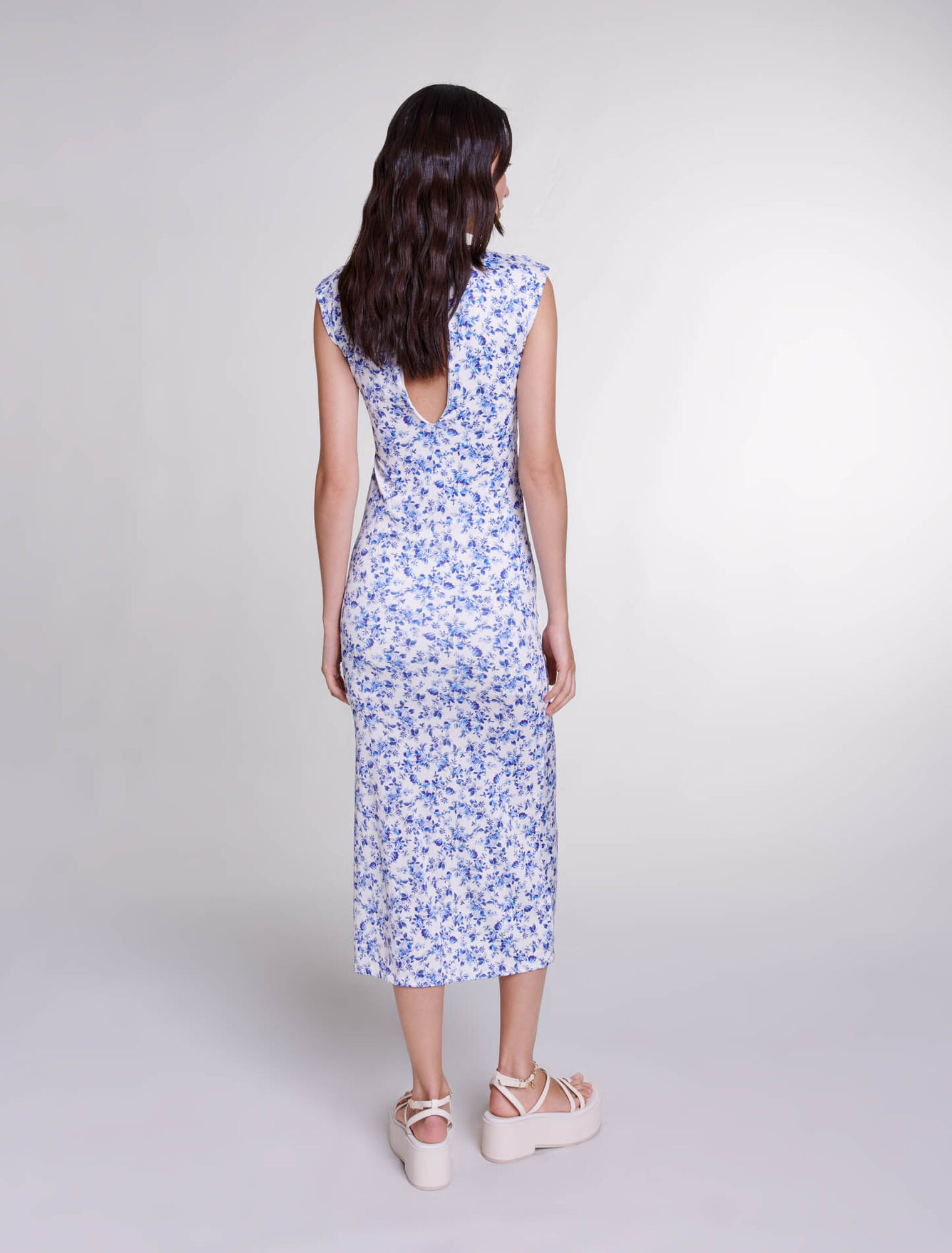 Robe longue imprimée