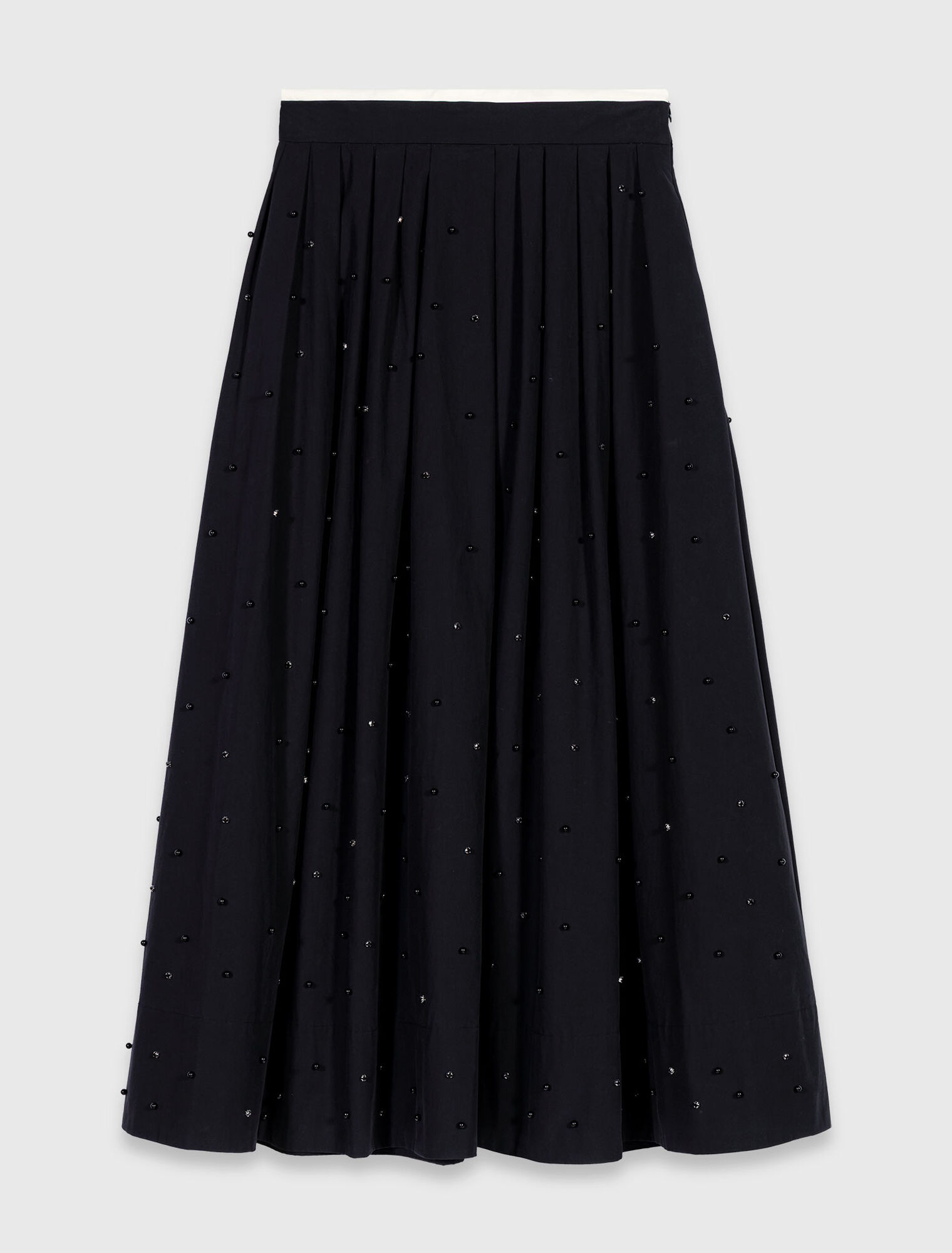 Long beaded and rhinestone skirt