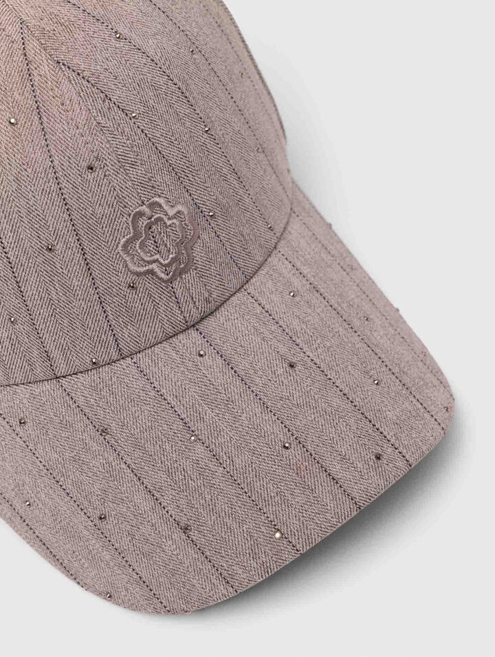 Printed cotton hat