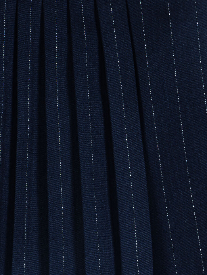 Short tailleur avec lurex