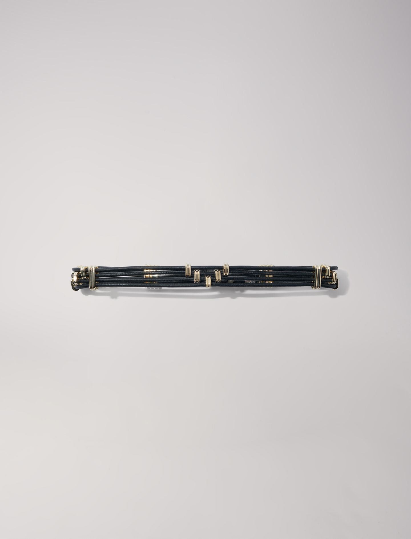MASSES LEATHER BELT NARROW 黒 M MASSES LEATHER BELT NARROW 黒 M