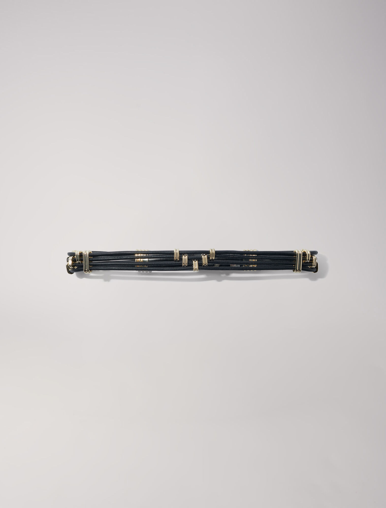 Ceinture mix métal et cuir