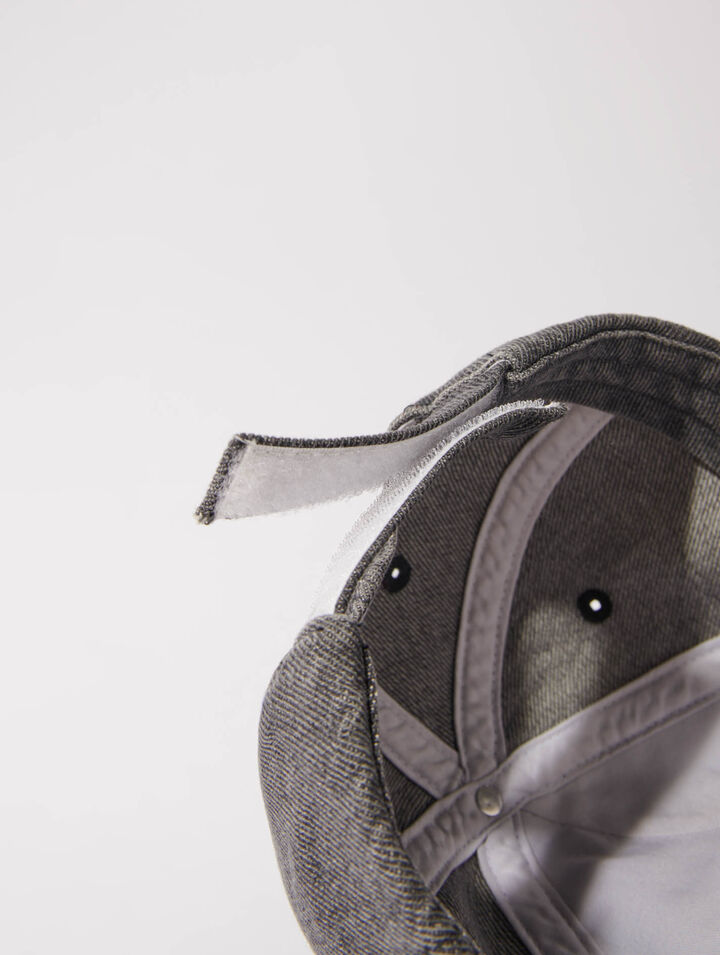 Casquette en denim Saint Honoré