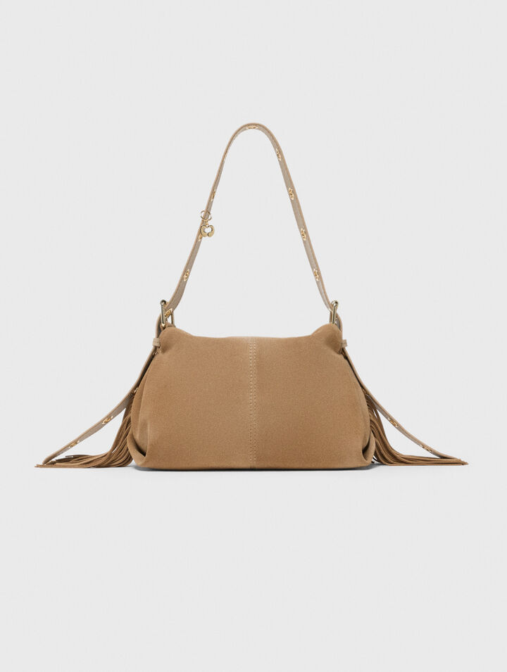 Suede Miss M bag