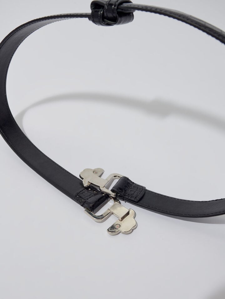Ceinture à boucle Clover