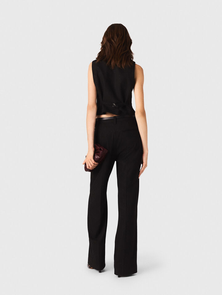 Diamanté tailored jacket