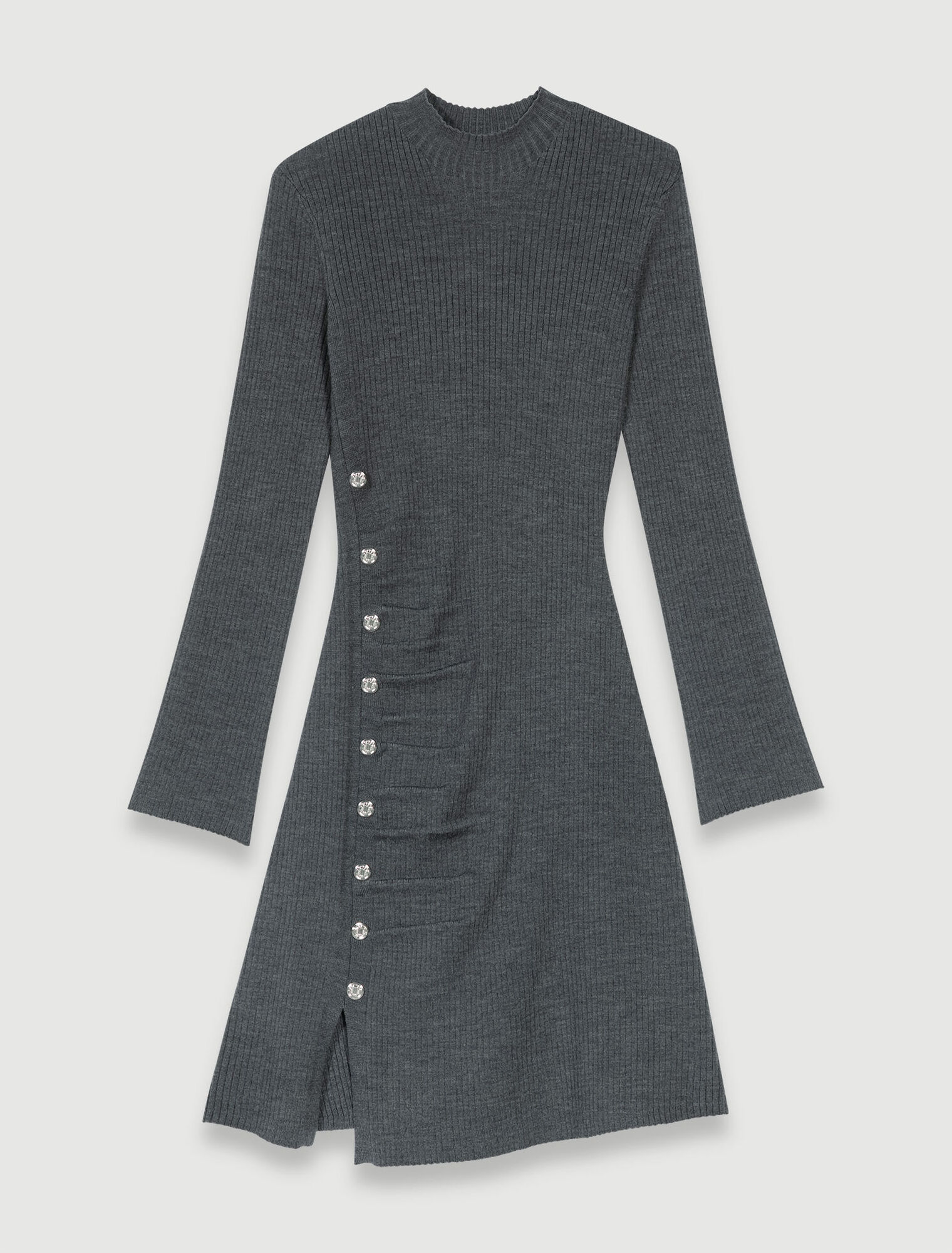 Robe courte en tweed